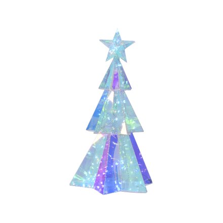 Light Up Indoor Christmas Tree Deco, 37cm