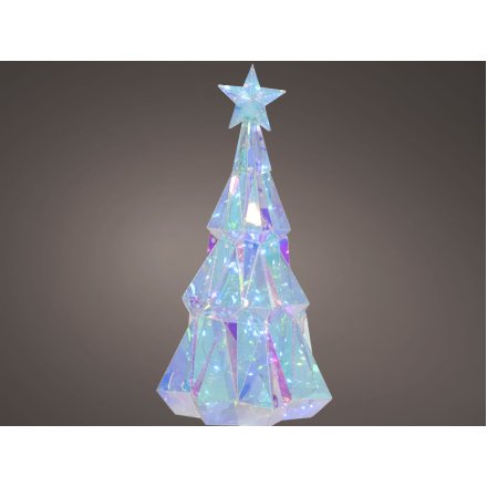 LED Purple Tint Tree Ornament, 39cm