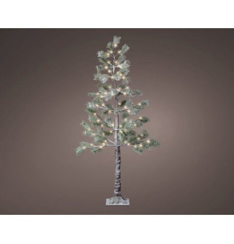 Light up Outdoor Snowy Pine Tree, 150cm
