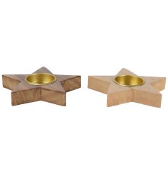 Add a warm and cozy ambience with these cute star shaped candle holders