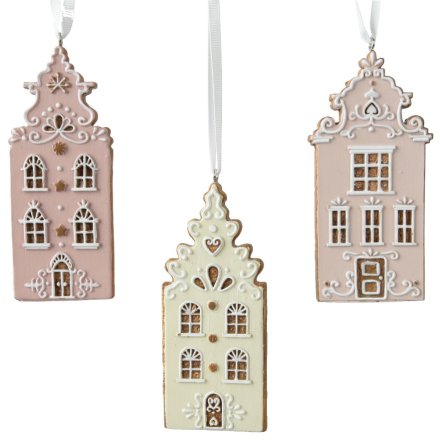 3/A Hanging House Deco, 10.7cm