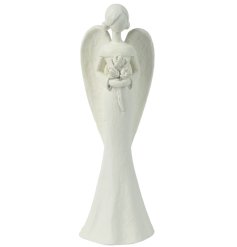 Remember your loved ones and keep them close with this angel ornament