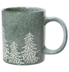 Infuse your morning routine with a touch of wintry magic with our frosted mug