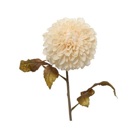 76cm White Dahlia Flower
