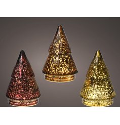 Enhance your holiday decor with these charming light-up trees, perfect for any household during Christmas.