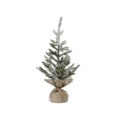 Indoor Snowy Mini Christmas Tree, 60cm