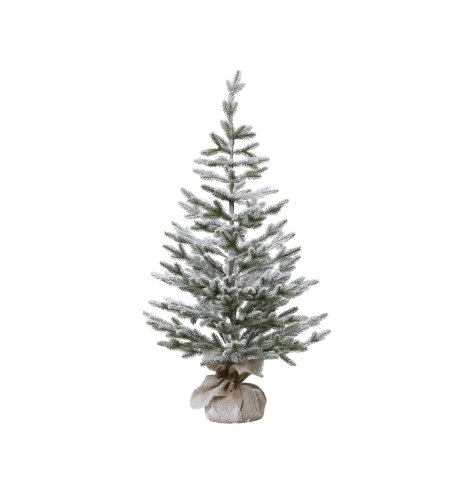 Snowy Effect Mini Indoor Christmas Tree, 100cm