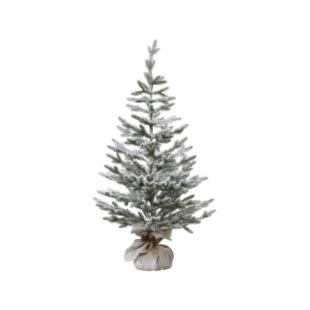 Snowy Effect Mini Indoor Christmas Tree, 100cm
