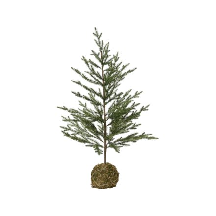 Indoor Mini Moss Ball Christmas Tree, 100cm