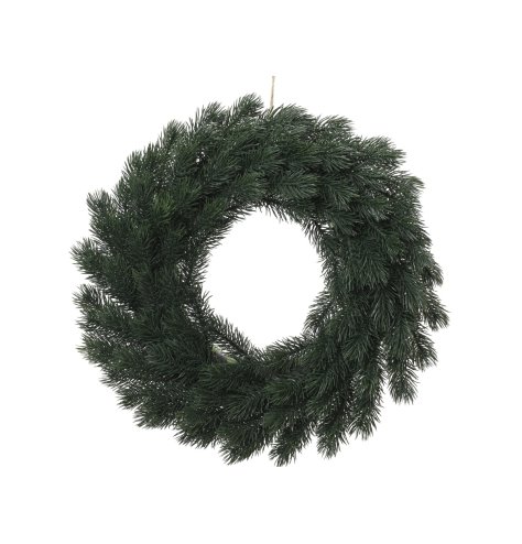 Festive Indoor Branch Wreath, 40cm