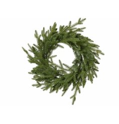 A lovely Norway plastic wreath perfect for Christmas deco