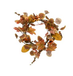 Bring autumn vibes indoors with this charming garland - perfect for adding a touch of nature to your home decor.