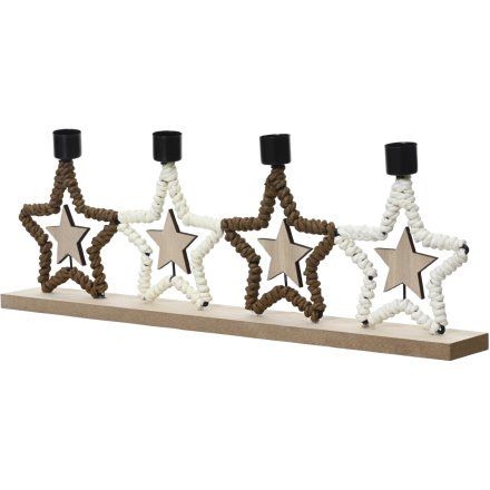 43cm Wire Star Candle Holder 