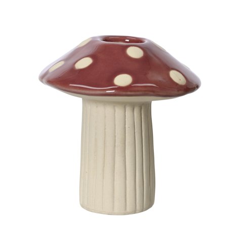 Add a touch of versatility to any area with our functional mushroom candle holder. Elevate your space with ease.