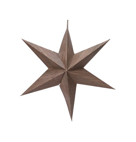 Wood Design Paper Star Hanger, 30cm
