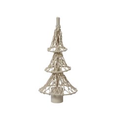 Polyester Christmas Tree Standing Deco, 56cm