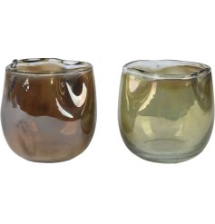 Make a pretty atmosphere with these stunning rustic tea light holders.