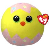 A lovely and super soft squishy beanie from the TY collection in an Easter chick design. 