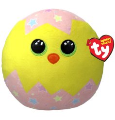 A lovely and super soft squishy beanie from the TY collection in an Easter chick design. 