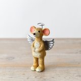 Elevate your space with our Silver Winged Mouse ornament, perfect for adding a touch of magic to any room.