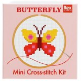 A wonderful and educational mini butterfly cross stitch kit