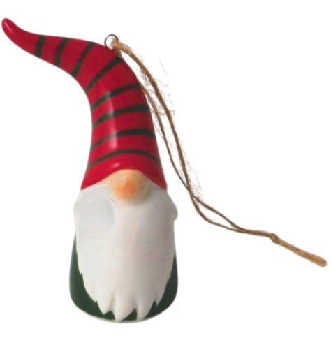 Decorate for the holidays with the charming 7.8cm Green Gonk Tree Deco- a whimsical addition to your home!