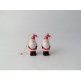 Hanging Santa Deco, 7cm