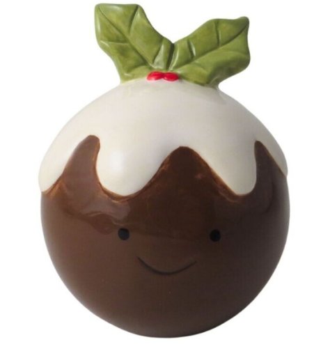 Add holiday charm to your table or mantle with this cute pudding decoration