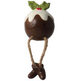A fun traditional christmas pudding decoration 
