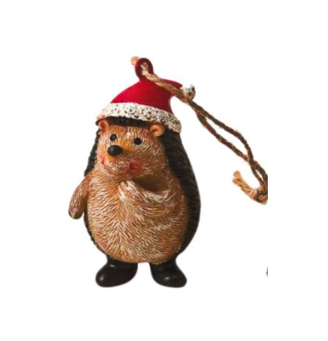 Decorate your home with a festive Hedgehog Christmas Tree Ornament and add a touch of woodland charm. 