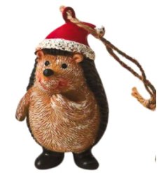 Bring the magic of the forest into your home this holiday season with our Hedgehog Tree Decoration. 