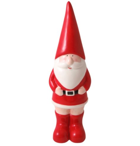 Standing Santa in Boots Ornament, 22.5cm