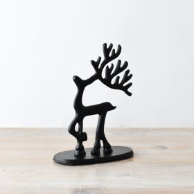 Discover the charm of our Decorative Deer Sculpture made from quality metal. 