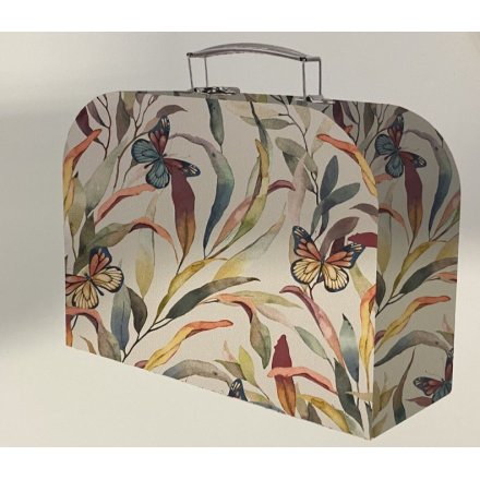 Storage Box with Handle in Butterfly Design