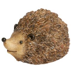 The realistic looking hedgehog is the perfect garden ornament 
