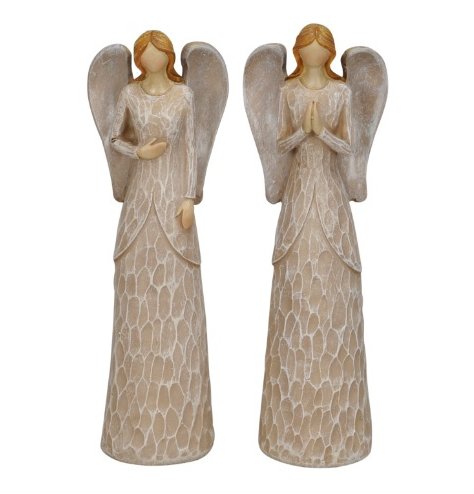 Celebrate hope with this sentimental standing angel figurine.