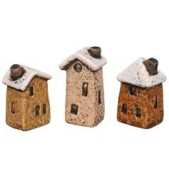 Get halloween ready with these stone houses