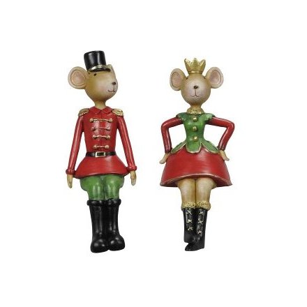 2/a Mouse Sitting Nutcrackers