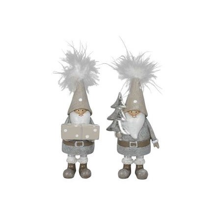 Feather Hat Gnome 2 assorted 