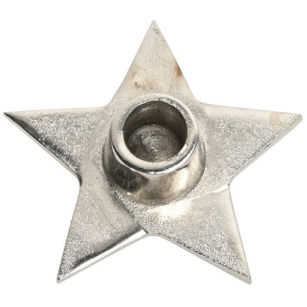 Star Metal Candle Holder 12cm