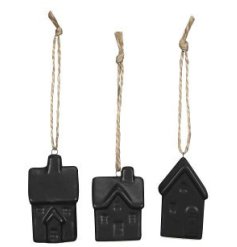 Black Hanging Houses 3/a