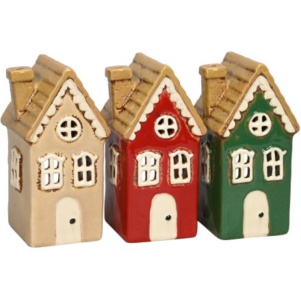 3/a Traditional Candle Houses 15cm