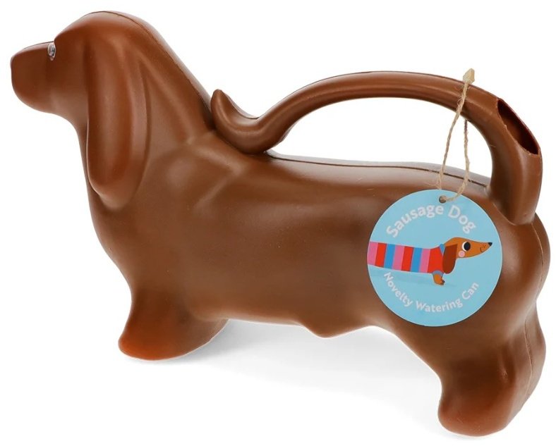 30599 / Sausage Dog Watering Can, 2L 34cm 68941 Outdoor Living