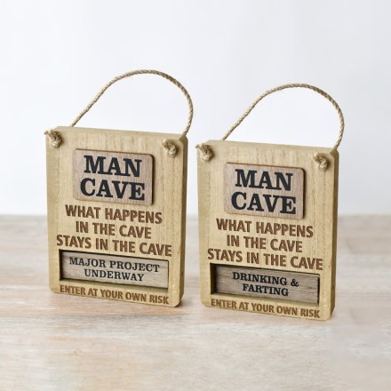 Upgrade your game room with our rustic Wooden Man Cave Sign, the ultimate party accessory for any Portland gathering.