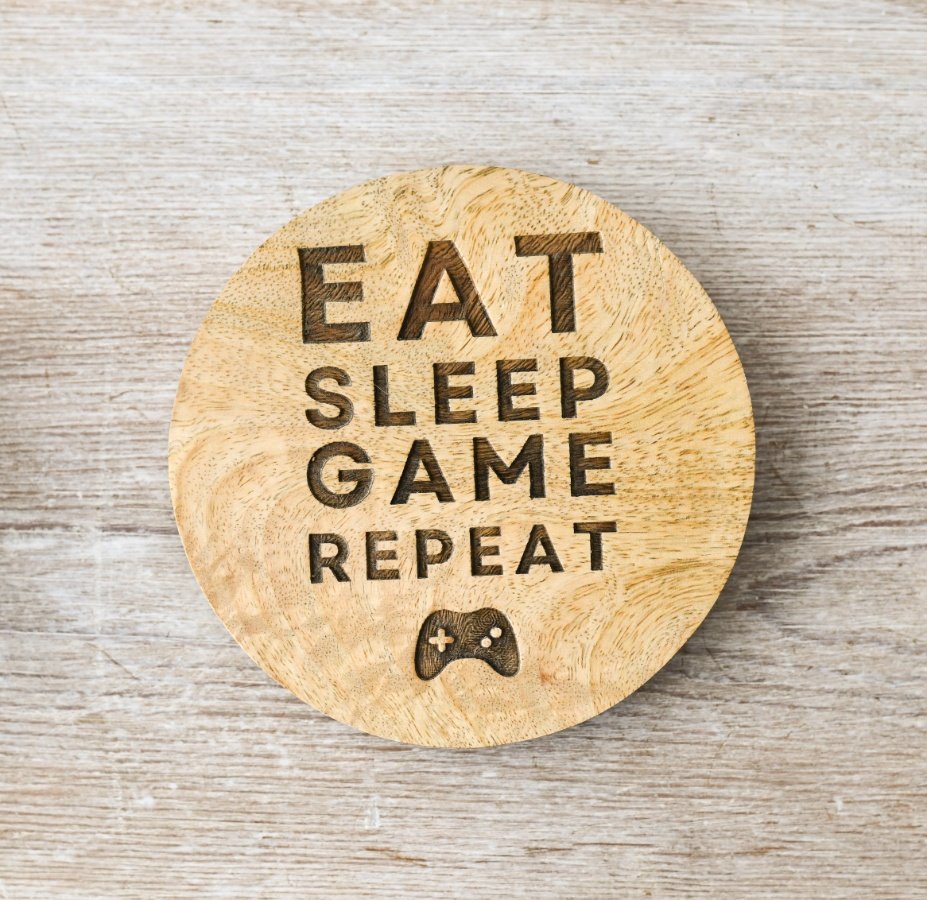 A gaming lovers must have for when their concentrating and need somewhere to place their drink.