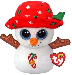 Meet your new winter BFF, the Snowman Beanie Boo - cuteness overload!"