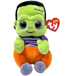 Get ready for trick-or-treating with this cute beanie buddy! Perfect for snuggling up while on the hunt for sweets!