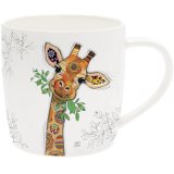 Introducing the charming Gina Giraffe Mug from the Bug Art range.