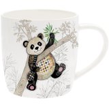 The adorable Po Zi Panda Mug, the perfect mug for any Panda lover.