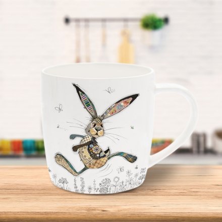 The charming Hesper Hare Mug by Bug Art, perfect for adding a touch of whimsy to your daily cuppa.